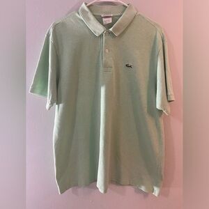 Lacoste Men’s polo. Unique light lime green color. XL 6